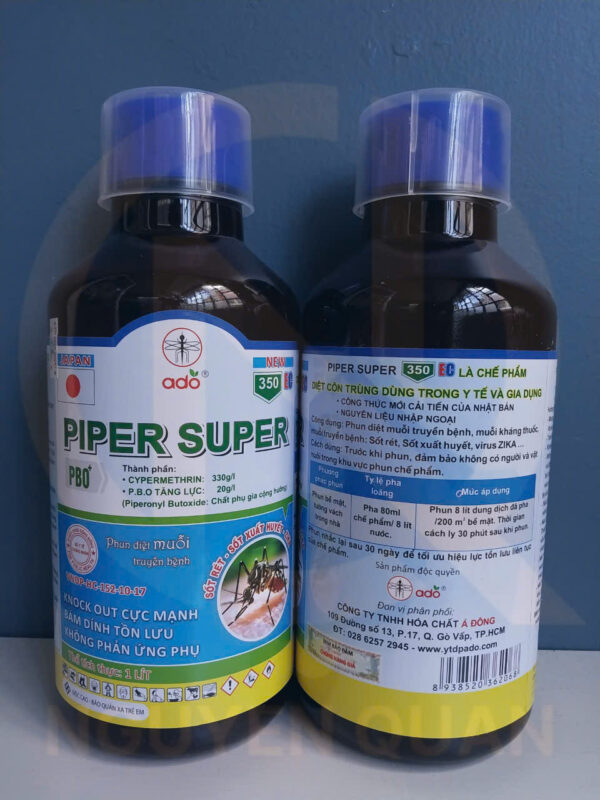 Piper Super 350EC – Chế phẩm diệt muỗi phun không gian mạnh, tác động tức thì