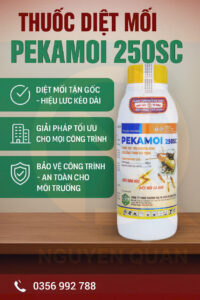 Pekamoi 250SC, giải pháp diệt mối thế hệ mới
