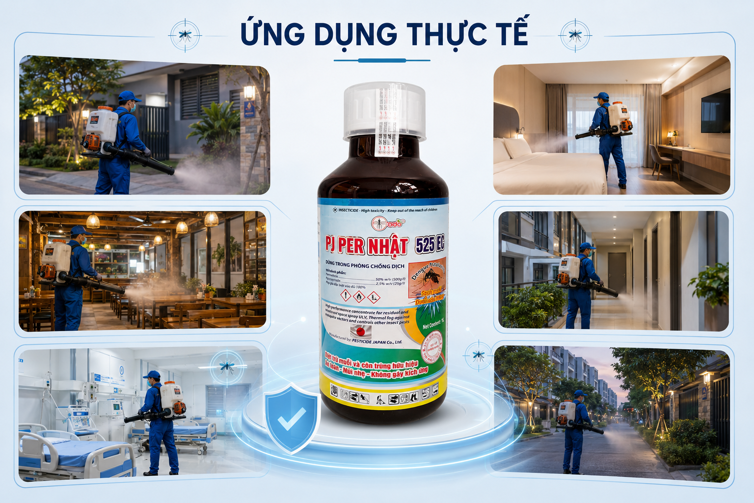 ỨNG DỤNG CỦA PJ PER NHẬT 525EC
